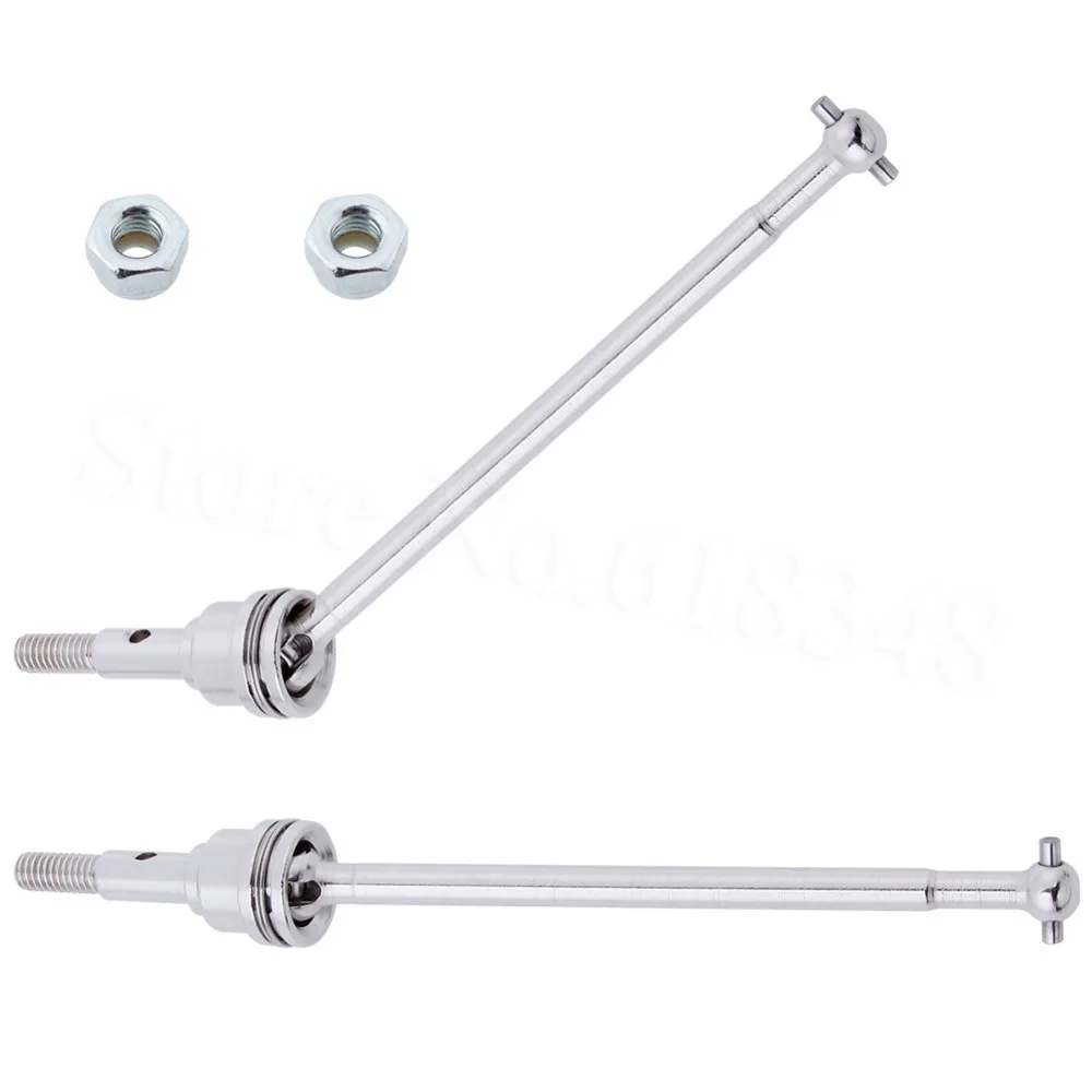 2-Pack Alloy Steel Front Universal Shaft For FS Racing 1/10 Desert Buggy 53625 53632 Baja RC Vehicle Upgrade Accessories | Игрушки и