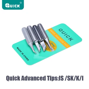 Оригинальные наконечники для паяльника QUICK 936, бессвинцовый наконечник для паяльника 900M-T-K I SK IS, ремонтная станция, инструмент для паяльника
