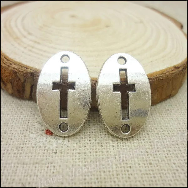 Винтажные серебряные подвески кресты из цинкового сплава 20 шт.|jewelry accessories|jewelry