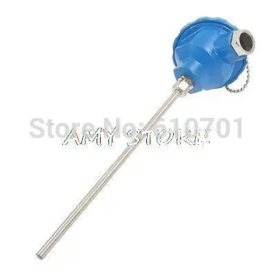 Датчик температуры датчика PT100 WZP-130 -200-450 по Цельсию, 200 мм x 6 мм