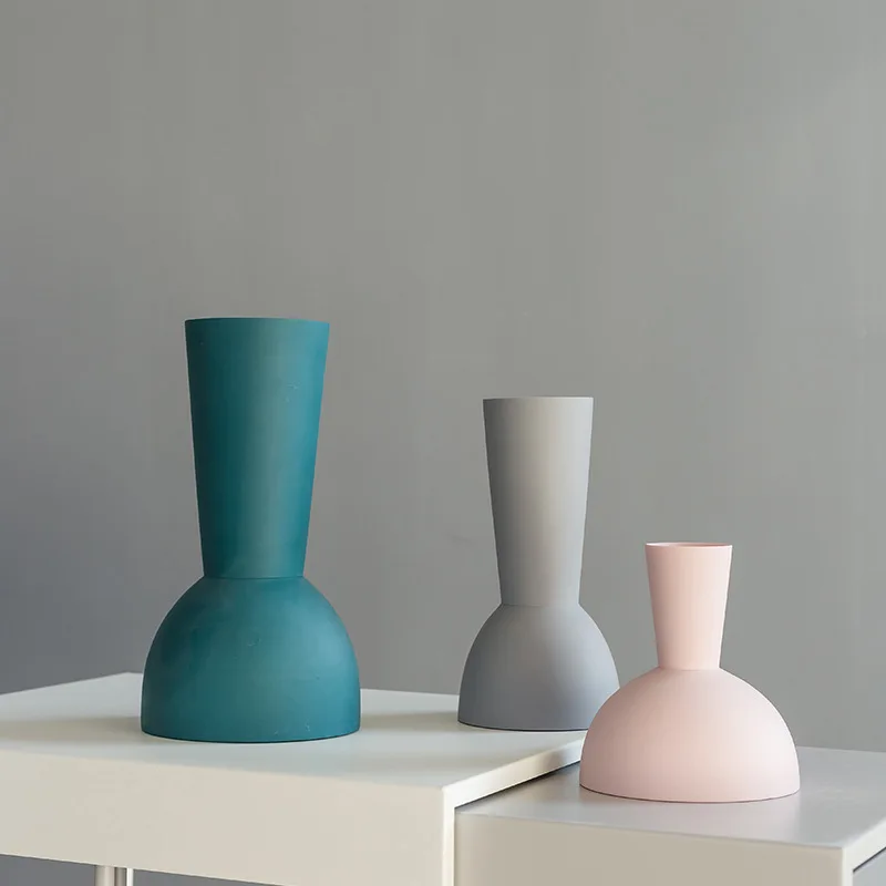 Керамическая ваза Morandi, розовые, синие, серые настольные вазы для цветов, аксессуары для дома, свадьбы, спальни, Современное украшение для гостиной