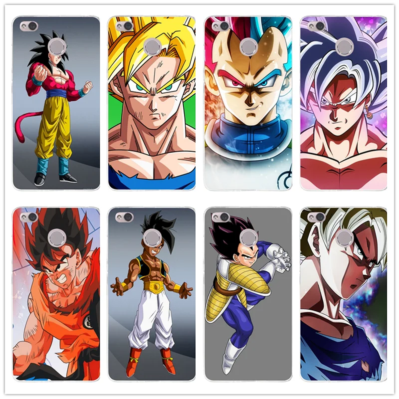 Dragon Ball Z Son Goku Super Saiya Soft TPU Cell Phone Case for Xiaomi Redmi Mi Note 2 3 3S 4 4A 4X 5 5X 5S 5A 6 6X A1 Pro Plus | Мобильные
