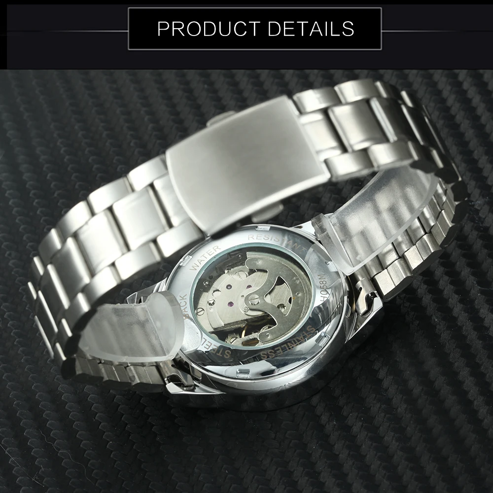 Часы наручные WINNER мужские/женские Автоматические брендовые люксовые