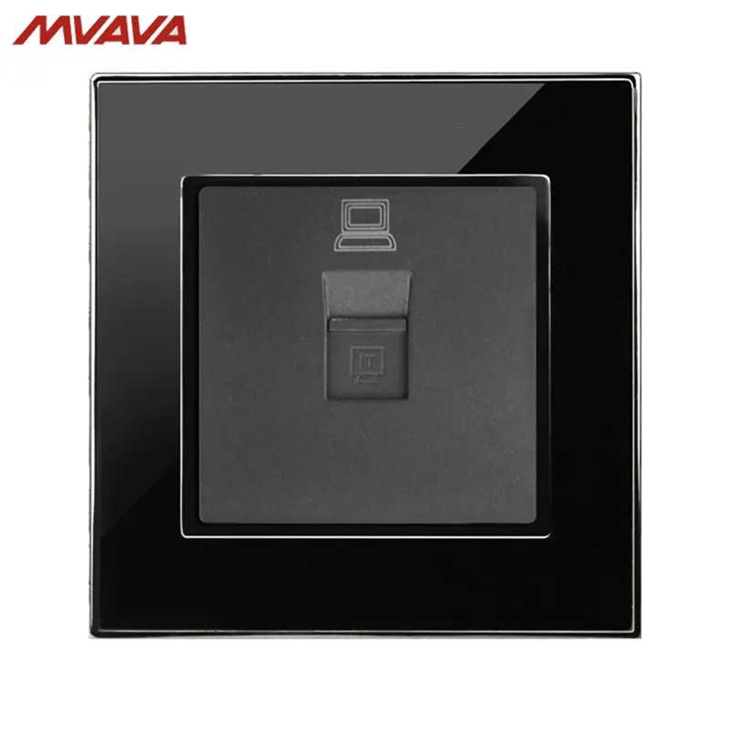 MVAVA PC LAN настенная декоративная розетка для компьютера Универсальная Розетка