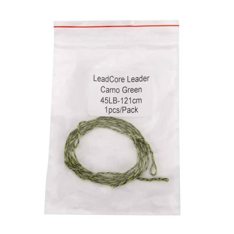 C 1 шт. леска для карпфишинга 45IB Leadcore с быстрым поворотом PE плетеная линия с lead Camo Зеленый - Цвет: C