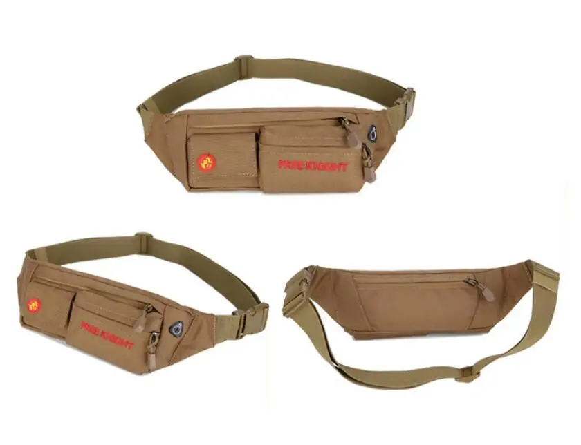 

Camouflage Unisex 60D Waterproof Nylon jogging running waist belt bag sport Fanny Bag for men women Money Phone wallet Belt Bag
