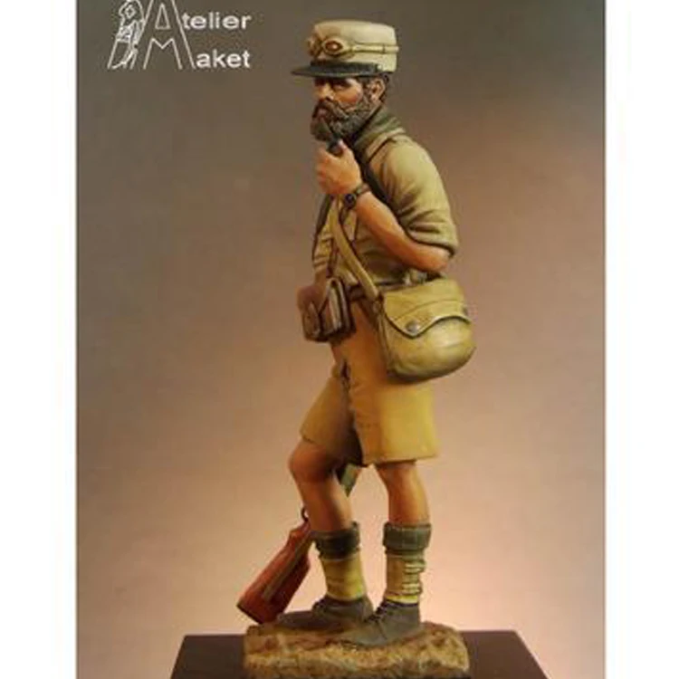 1/24 13e DBLE Bir Hakeim 1942 полимерная модель фигура солдата GK военная тема Второй мировой