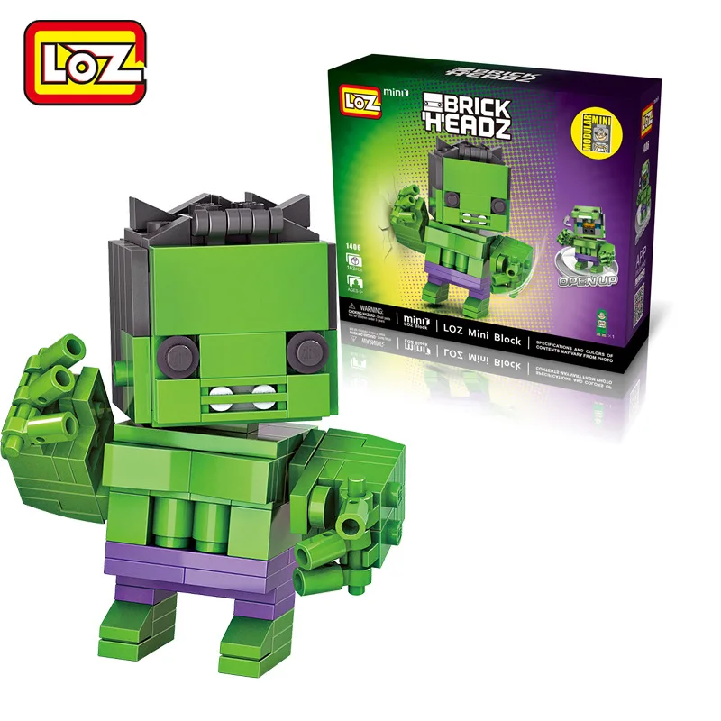 LOZ Mini Blocs Q версия экшн фигурка аниме джоуеты Миньон Assemblee batiment Kit Film Bloc Jouet pour Garcon