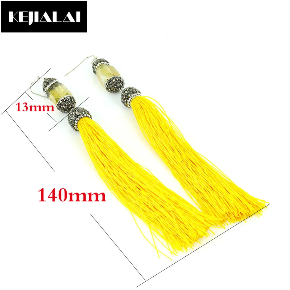 2017 Винтажные Ювелирные изделия бахрома кисточки серьги для женщин богемный