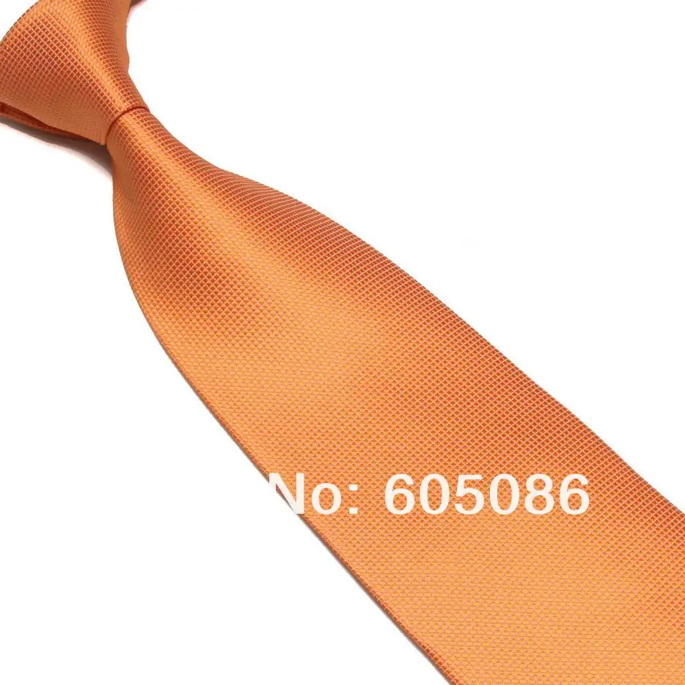 Мужской галстук HOOYI однотонный синий из полиэстера 15 цветов 2019