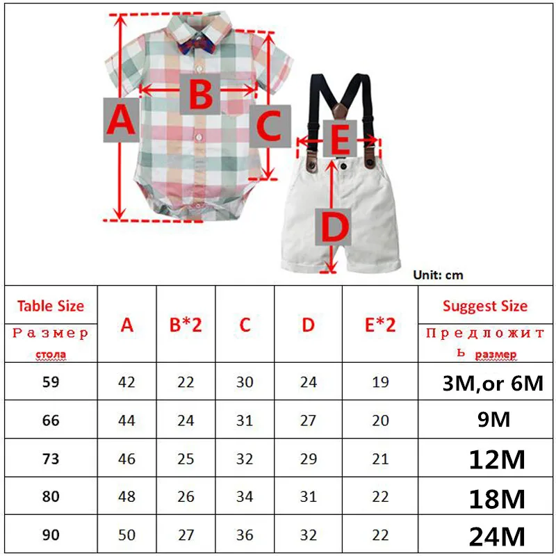 

Newborn Baby Boy Romper Bow Formal Gentleman Suit For Summer Clothes Children Romper + White Shorts Newborn Clothing Set Size 59