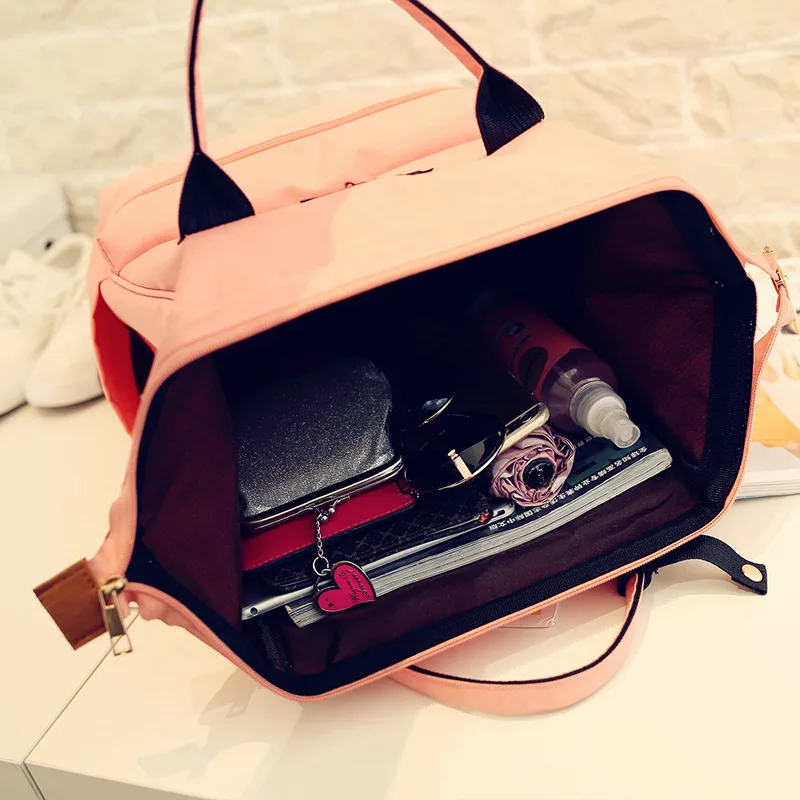 Школьные ранцы longmiao для подростков Холщовый Повседневный большой рюкзак