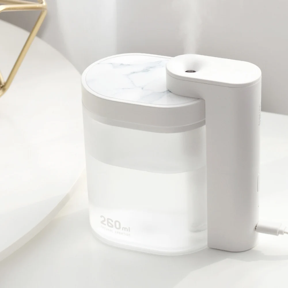 Xiaomi Mijia Sothing увлажнитель воздуха бытовой Настольный бесшумный очиститель воздуха геометрический Электрический распылитель воды зарядка через usb 260 мл