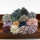 3501700 шт 5 мм искусственный мини тычинки Матовая атласная лента с цветами ручной работы Свадебная вечеринка украшения дома DIY Подарочная коробка художественное оформление венка