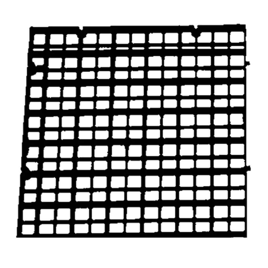 6pcs Black 30X30cm NuoNuoWell, сделай сам, фильтрующая сетка для аквариума, разделительная доска для аквариума, разделитель, фильтрующая доска, 1 см* 1 см, отверстие, 6 шт - Цвет: 6pcs Black 30X30cm