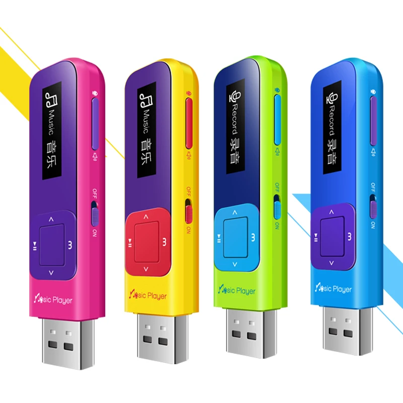 NEW mp3 player Mini Portable music bulit-in 8GB with FM/Recording Hifi lossless suite for running walking and climbing | Электроника
