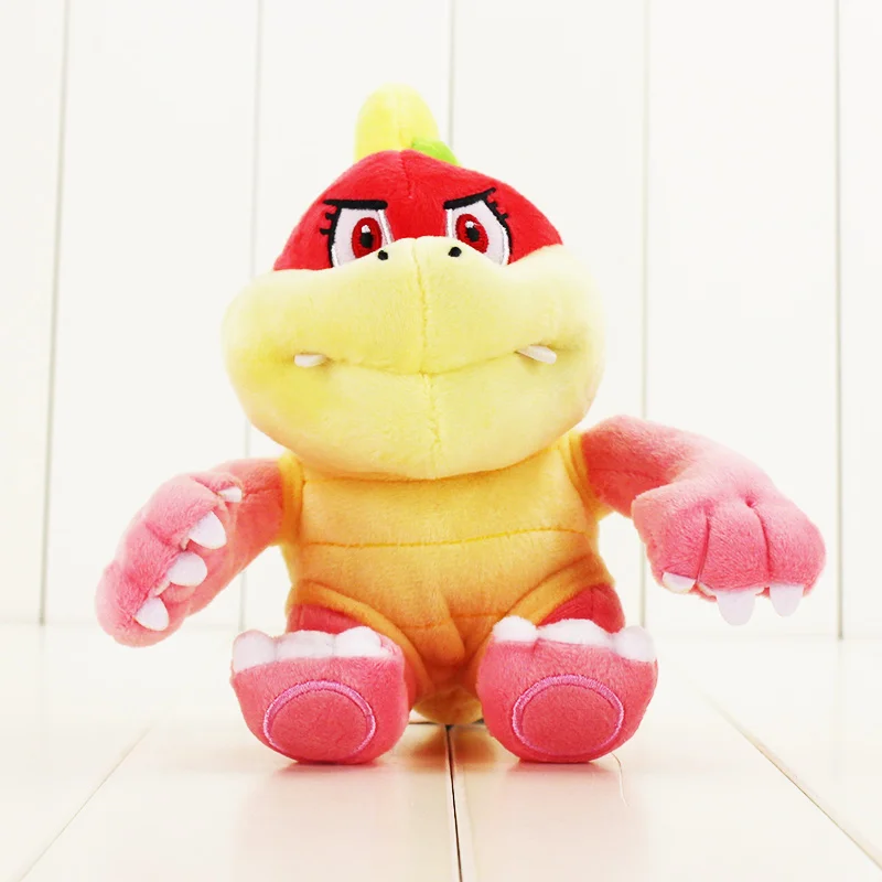 14-40 см Koopa плюшевые игрушки из мультфильмов Боузер кукла маленький Бадди Super Mario Bros Луиджи Йоши Венди Ларри булочка Pom Охотники за привидениями