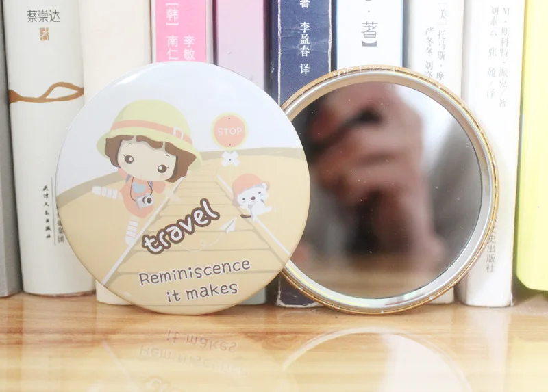 30 шт./лот печенье девушка серии косметическое зеркало/прелестные женские макияж