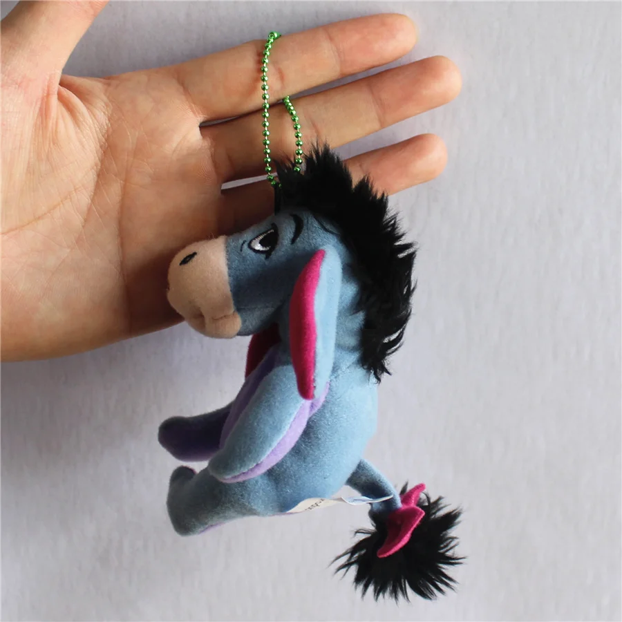 12 шт 10 см Eeyore плюшевый Ослик кулон мягкие игрушки для букетов Мини милый ИА