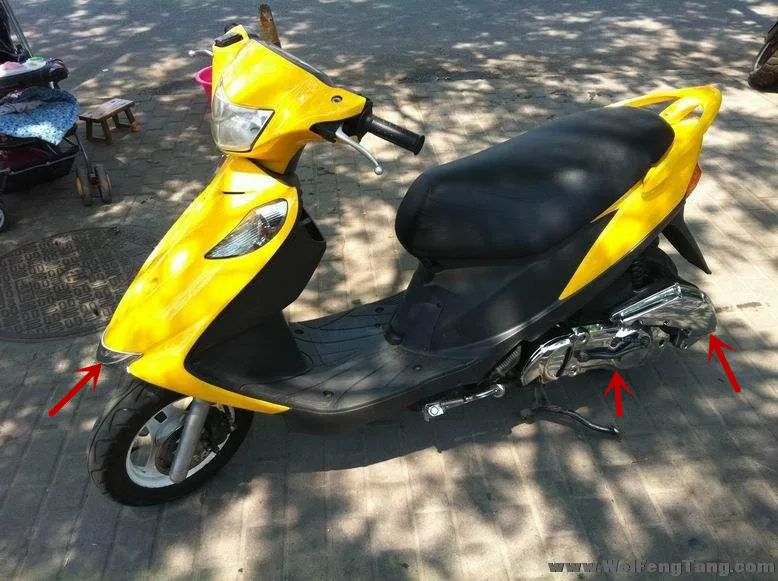 Аксессуары для мотоциклов Suzuki адрес V125g Мотоцикл Скутер хромированная крышка двигателя крышка воздушного фильтра полный комплект