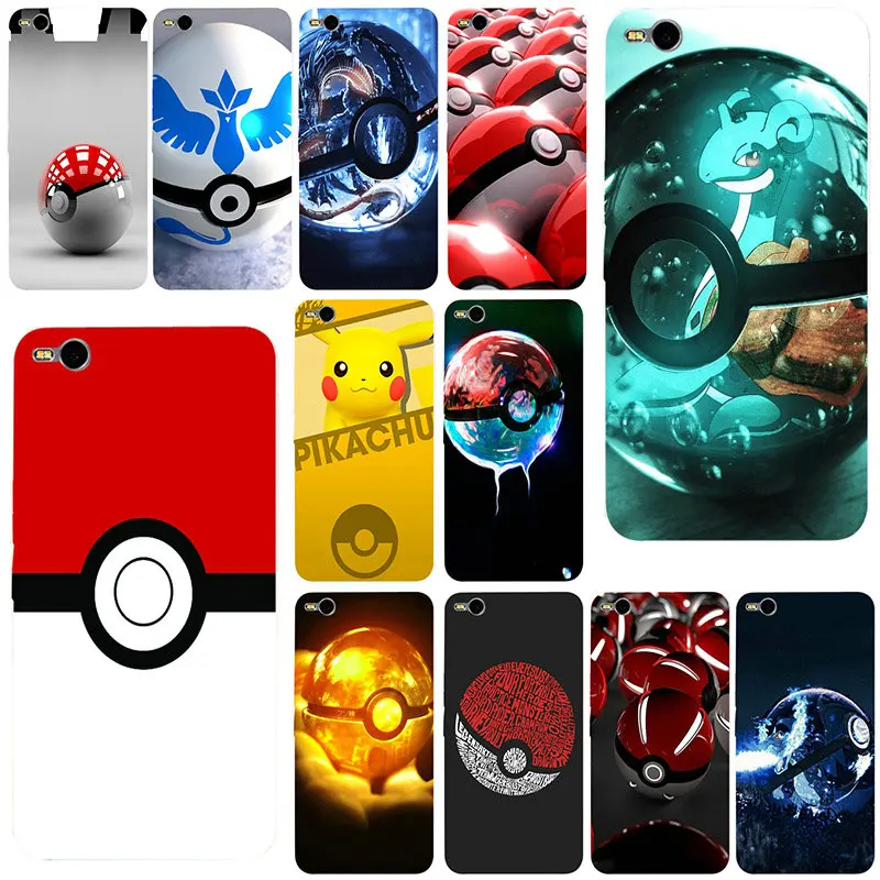Cute Cartoon Pokemons Pika Go Mobile Phone Case for Sony Xperia M2 M4 M5 E3 E5 T3 XA Z Z1 Z2 Z3 Z4 Z5 Compact HTC | Мобильные