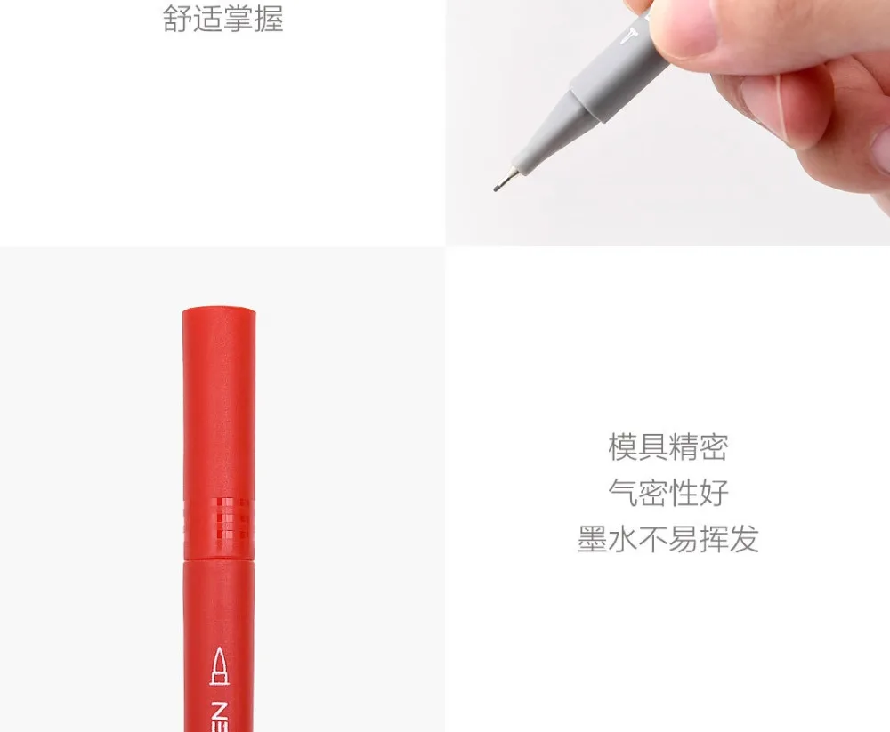Xiaomi KACO ARTIST 36 цветов двойные кончики акварельные ручки живопись граффити арт Маркеры Набор для рисования нетоксичные безопасные дети H30
