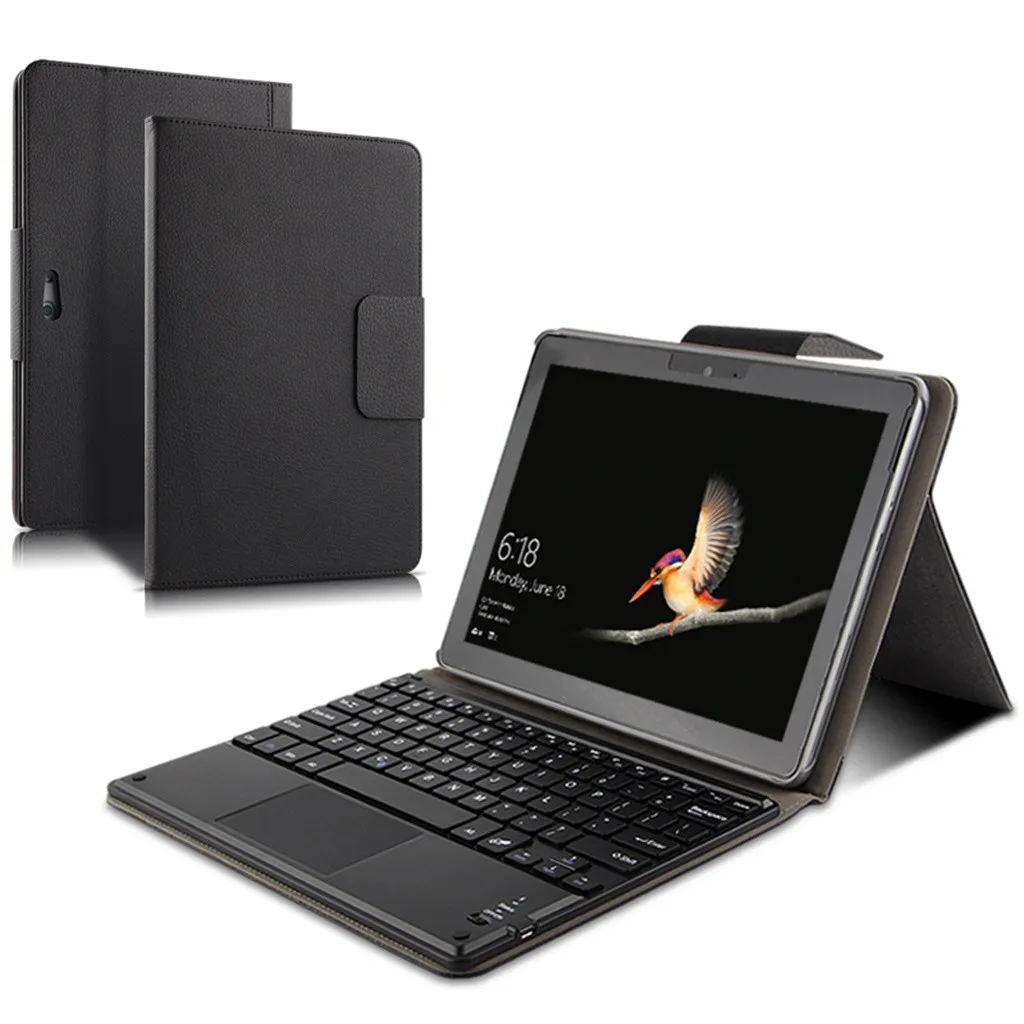 Ouhaobin беспроводная клавиатура с крышкой для поверхности GO 10,0 дюймов MediaPad Bluetooth клавиатура чехол Флип кожаный чехол 0325#2