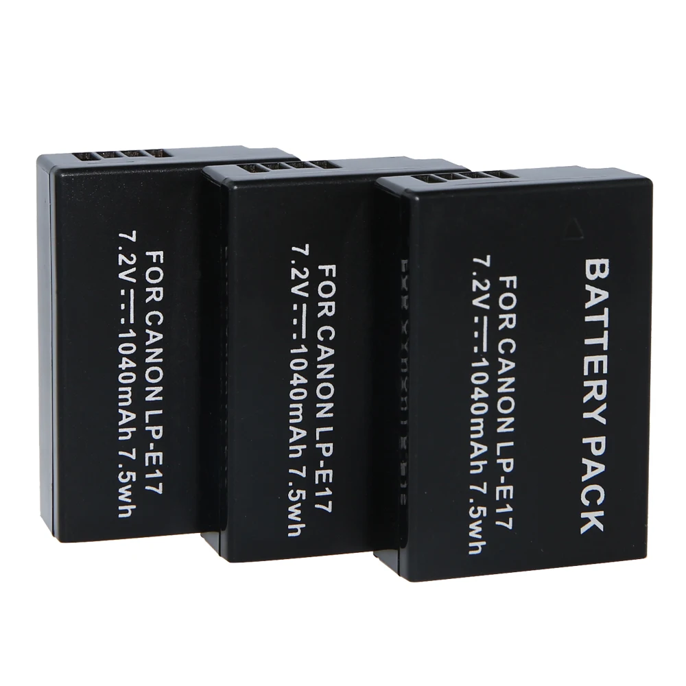 10x bateria LP-E17 батарейный блок LP E17 lpe17 батареи для камеры Canon EOS Rebel T6i 750D T6s 760D M3 8000D Kis