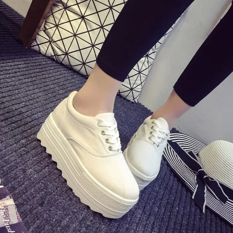 18 цвета 35-39 размер Новые 2015 Низкая платформа женщины холст Повседневная Обувь