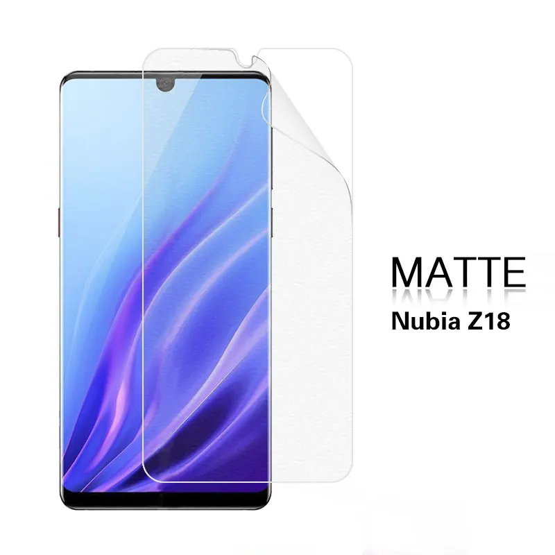 Передняя ЖК HD прозрачный глянцевый пленка для ZTE Nubia Z18 Mini Z18S Антибликовая матовая