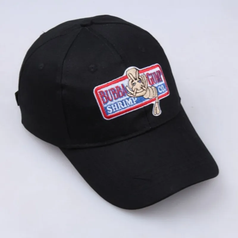 Вышивка BUBBA GUMP креветки CO. Бейсболка для мужчин и женщин регулируемая хлопковая