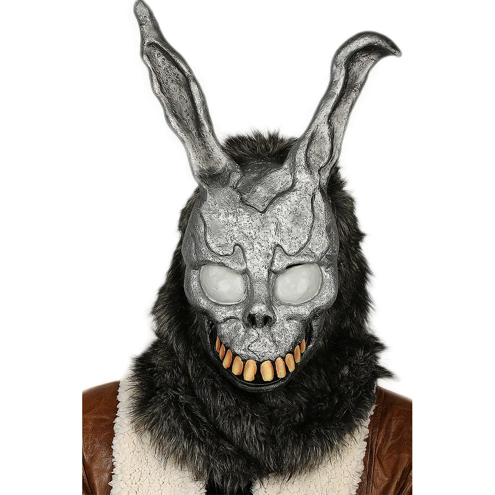 X-COSTUME Донни Дарко кролик пряжа маска Фрэнка шлем на всю голову косплей костюм