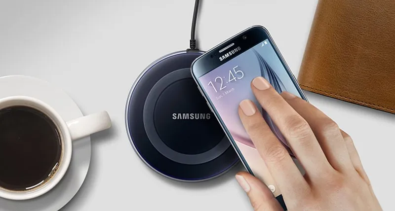 Samsung Qi Беспроводное зарядное устройство для Galaxy S10 S9 S8 Plus S7 edge/iPhone 8 Plus X, 5 В/2 а Подставка для зарядки EP-PG920I