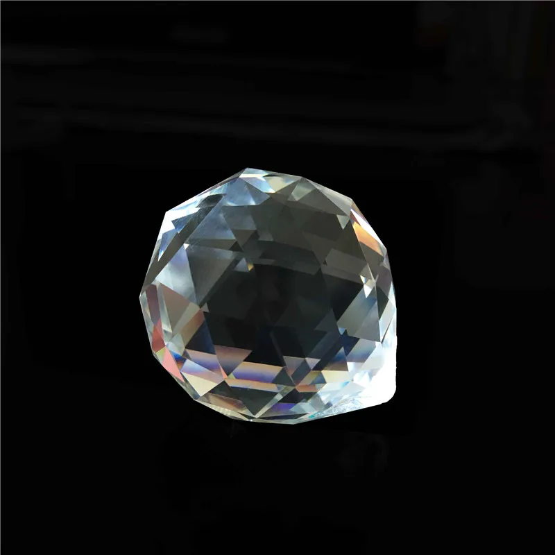1 шт./лот 50 мм Crystal Prism шары Стекло люстра Suncatcher Запчасти кулон Бесплатная доставка