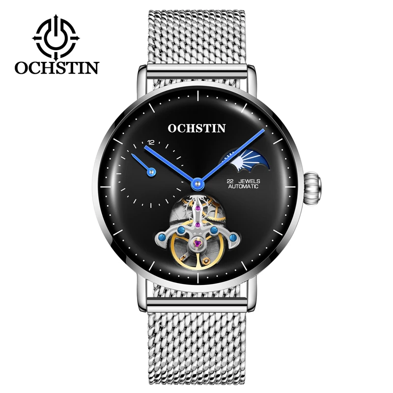 2019 Горячие OCHSTIN Для мужчин Tourbillon автоматические механические часы от топ бренда