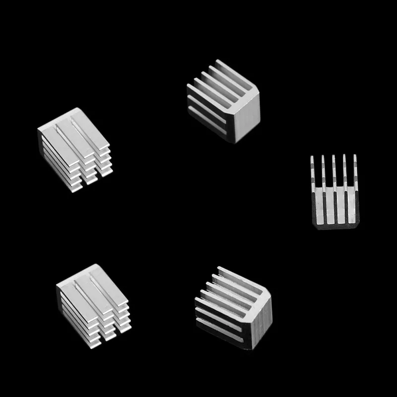 Планшет-5 x Алюминиевый охлаждающий шт 9x9x12 мм чипсет теплоотвод ram Радиатор кулер