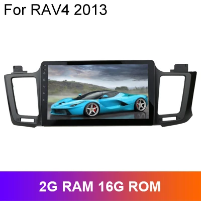 2G 16G RAV4 2013 SINOSMART 4 ядра/8 ядерный процессор, 2G ram Android 8,1 автомобильный аудио gps навигатор плеер для Toyota RAV4 - Цвет: 2G 16G RAV4 2013