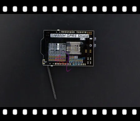 DFRobot 100% натуральная sim800h GPRS/GSM щит V1.0 Связь модуль Плата расширения для Arduino |