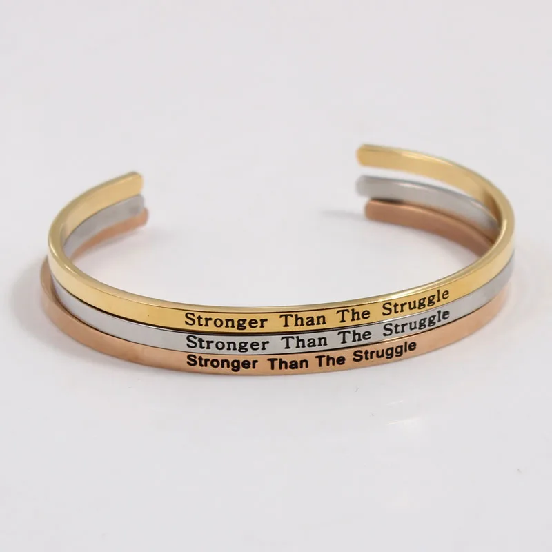 Браслет с гравировкой из нержавеющей стали для женщин и мужчин|love bracelet|bangle barquote