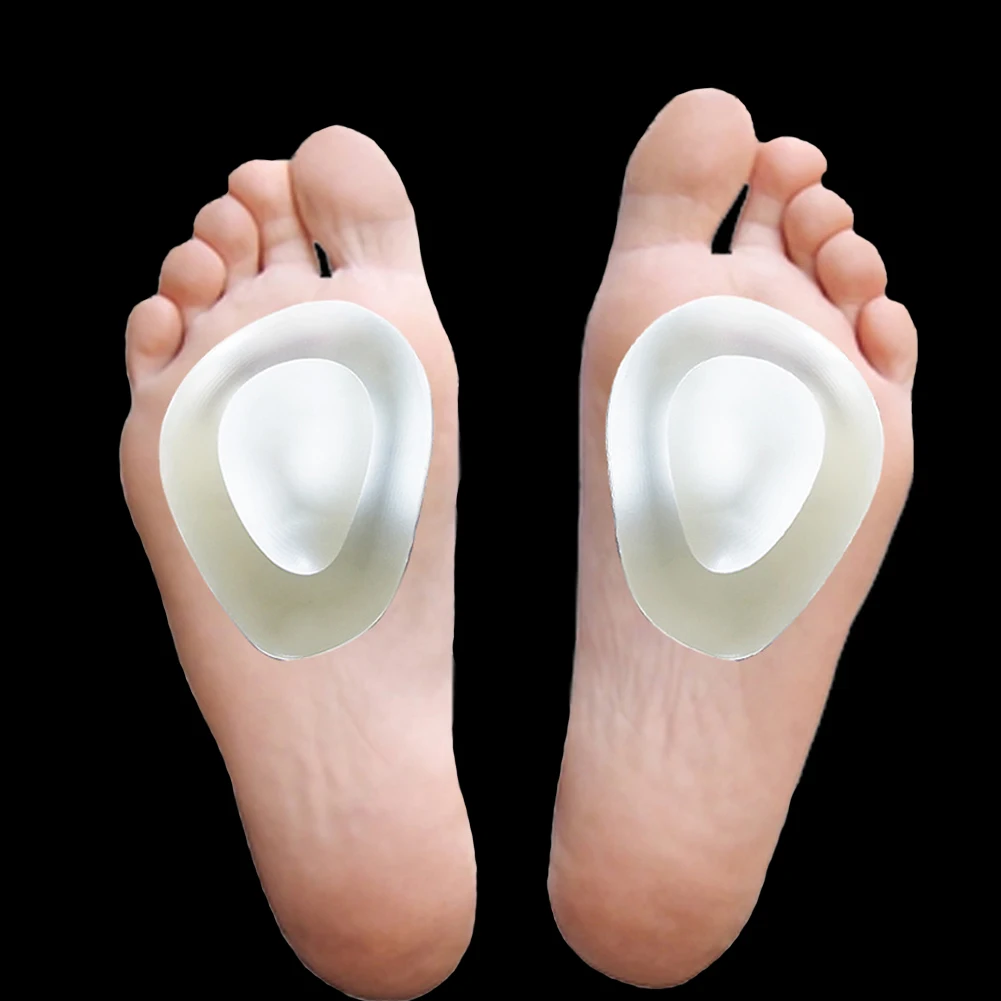 

Half Length Foot Cushions Metatarsal Arch Support Pad Massage Feet Shoe Insole