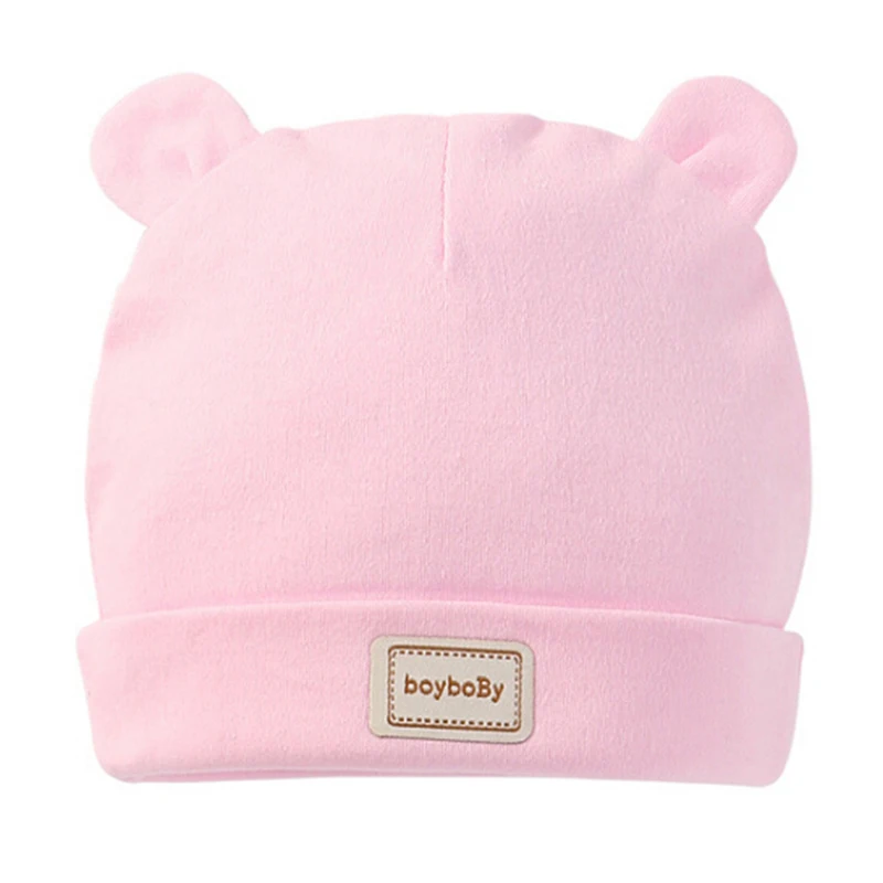 

1 pcs Cotton headscarf baby caps&hats with baby bibs set pink ,yellow and blue Color for newborn infant