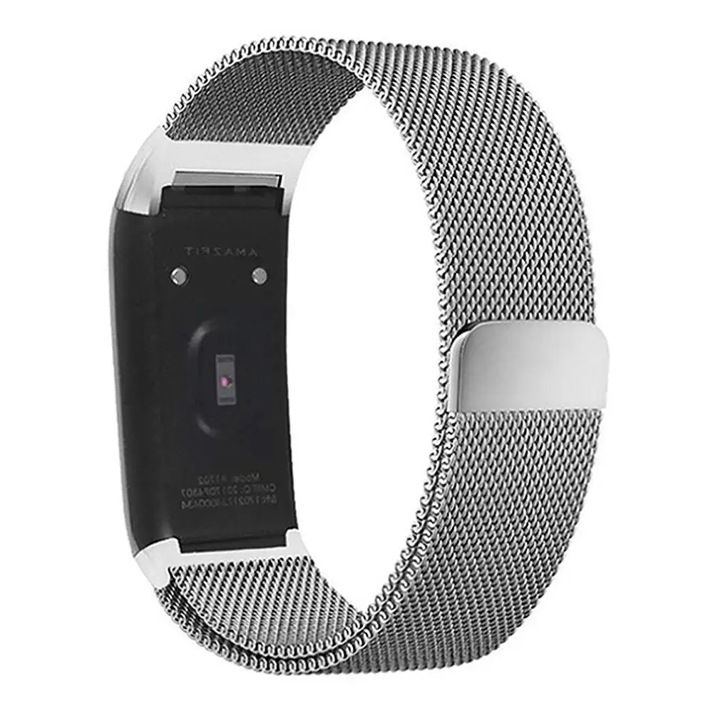 Сменный ремешок для Huami Amazfit Cor Midong, умный браслет, кожаный, металлический, Милан, нержавеющая сталь, только ремешок для Amazfit Cor
