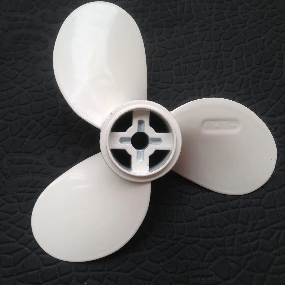 

free shipping 7 1/4x5 For yamaha honda 2HP 2HP 2.5HP propellers 9 tooth spine aluminum propellers