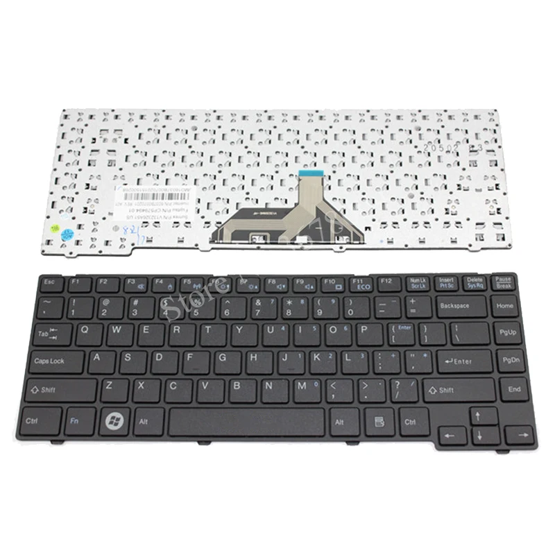 Новая клавиатура для ноутбука в США FUJITSU LifeBook UH572 UH55 UH574 UH554 QWERTY US keyboard black |