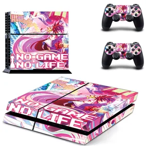 Аниме милое платье без рукавов для девочек игры нет жизни PS4 кожи Стикеры наклейка для Игровые приставки 4 консоли и 2 контроллеры PS4 шкуры Стикеры наклейка
