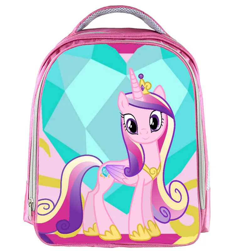 13 дюймовый розовый рюкзак с единорогом школьные сумки Pegasus Pony школьный принтом