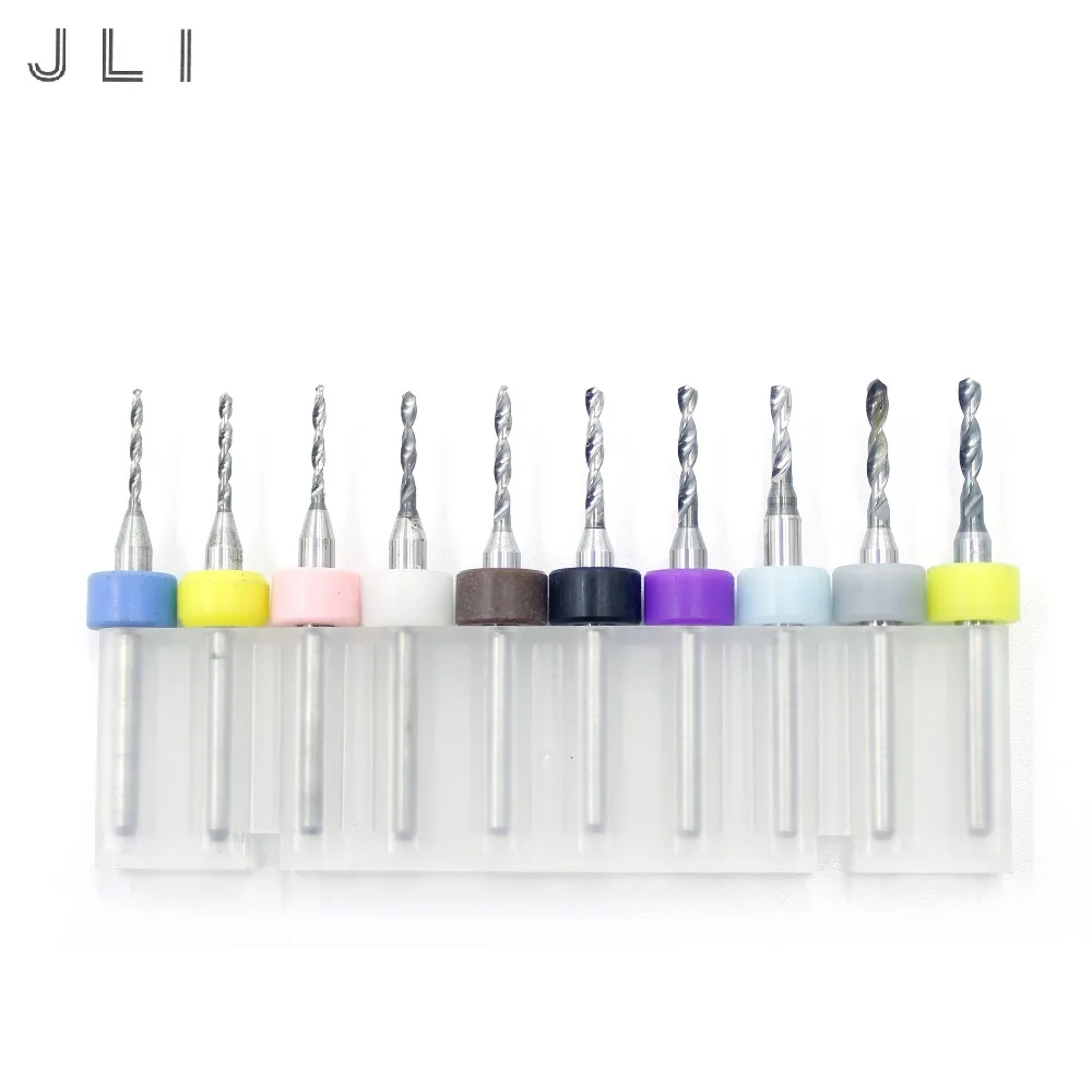 

Mini Drill Bits Set 10pcs/Set 1.1mm to 2mm Small drill Hard Alloy Twist Drill Bit Set Micro Drill Bits Tiny Model Craft Tools