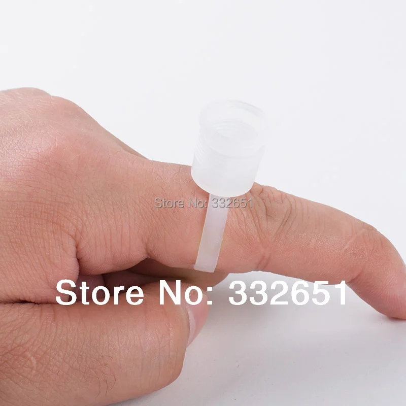 CHUSE держатель чернил кольца Перманентный макияж простое кольцо контейнер для