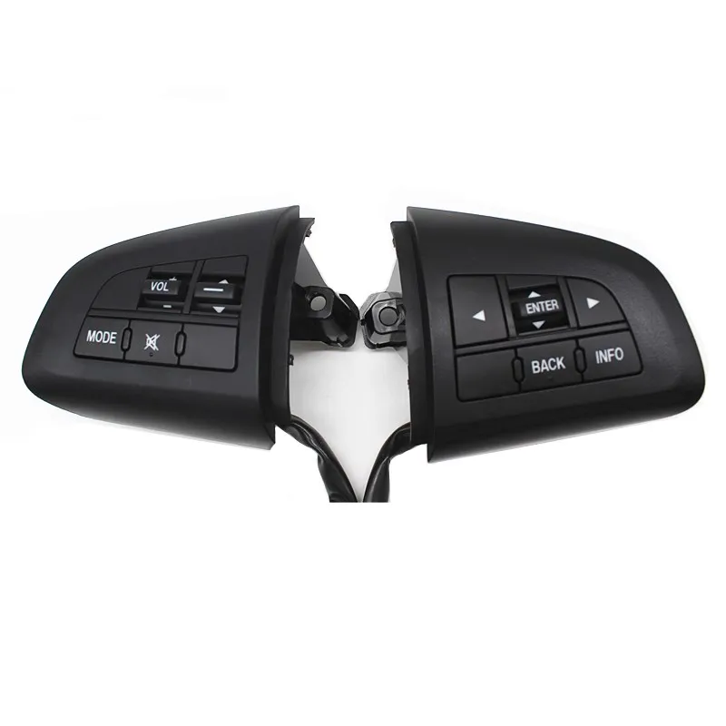 standard buttons Рулевое колесо Кнопка для Mazda 3 CX-5 CX-7 переключатель стандартными кнопками или bluetooth кнопка переключения звука и режим отключения звука автомобильные аксессуары - Цвет: standard buttons
