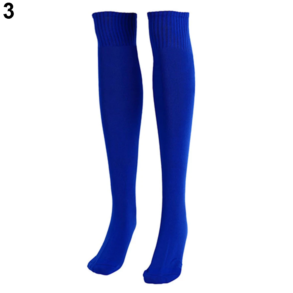 

Unisex Football Plain Long Sock Sport Knee High Large Hockey Soccer Rugby Stocks